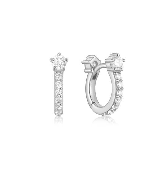  Melodic Poet - Earrings - Silver / Rhodium plated - Zirconia